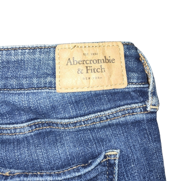 Vintage Abercrombie & Fitch Skinny Blue Jeans - Picture 6 of 6
